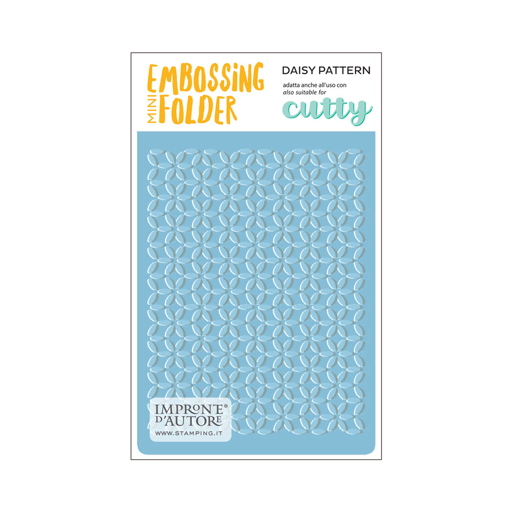 Daisy Pattern - Mini Embossing Folder