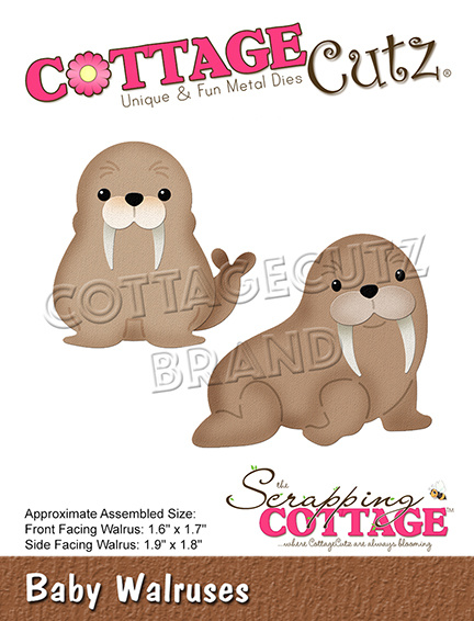 Baby Walruses - Scrapping Cottage
