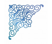 Ultimate Crafts Bohemian Bouquet Collection Corner Hotfoil Stamp